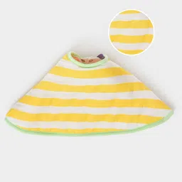 MiArcus Kids Striped Cotton Reversible Bibs-49