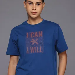 HRX by Hrithik Roshan Typography Printed Training T-shirt-picture-7