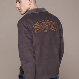 The Roadster Lifestyle Co. Typography Curduroy Tailored Jacket-picture-44
