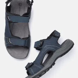 Woodland Men Nubuck Leather Comfort Sandals-image-19