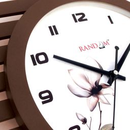 RANDOM White Dial Analogue 30.48 cm Wall Clock image 4