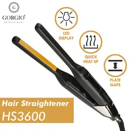 GORGIO PROFESSIONAL Hair Straightener With Cord HS3600-42