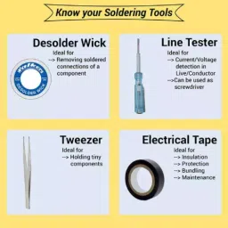 Walkers 23 Pcs Soldering & Desoldering Equipment Tool Machine Kit with Flux Paste & Wire, WK0044 image 3