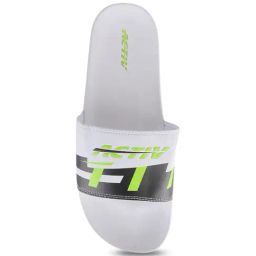 Activ by Mochi Men's White Slides image 3
