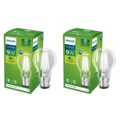 Philips 9 Watt Full Glow Glass LED Bulb, Energy Saver Filament B22 - Pack of 2 (White)-image-66
