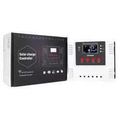 amiciSmart WiFi Solar Charge Controller 40 Amp 12 V/24 V/48 V Lithium Battery Regulator with LCD & USB Port, 1xSOLAR-P-40-26