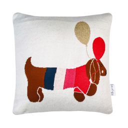 Pomme White & Red Cartoon Characters Square Cushion Covers-23