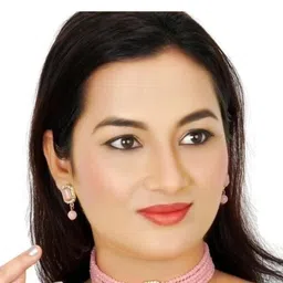 Anouk Women Pink Jewellery Set-image-7