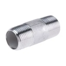 RS PRO Stainless Steel Pipe Fitting Straight Circular Barrel Nipple 3/8 inch Male Model No 4993237-image-86