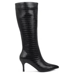 London Rag Women's Black Stiletto Booties-image-84