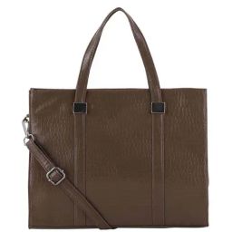 Toteteca Beige Textured Medium Tote Handbag-image-18