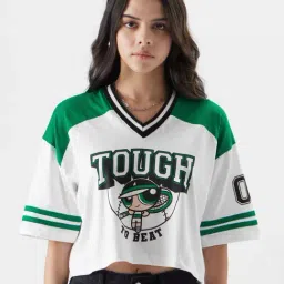 The Souled Store White Cotton Printed T-Shirt-image-35
