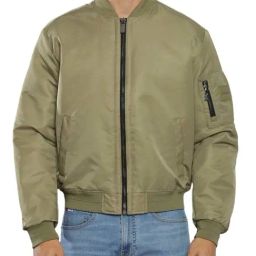 Calvin Klein Jeans Delta Green Regular Fit Bomber Jacket-32