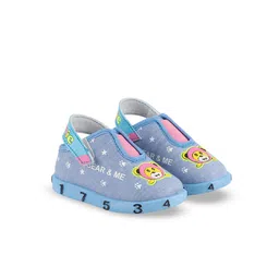 LEVOT Kids Printed Anti Skid Sole Mesh Slip-On Sneakers-image-47
