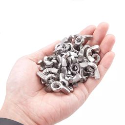 Mec Wing Butterfly Nuts, Carbon Steel Assorted Kit, MEC0023 (Pack of 35 Pcs)-13