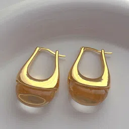 Just Lil Things Contemporary Hoop Earrings-image-92