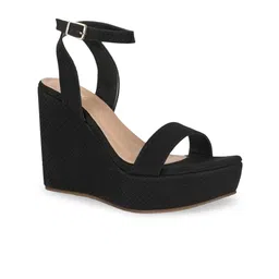 VALIOSAA Wedge Sandals with Buckles-picture-27