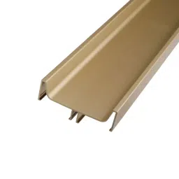 Hafele 2400 mm Gold Profin Double & Intermediate Snap-on Vertical Gola Profile, 126.37.948-image-11