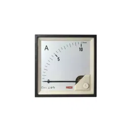 RS PRO Analogue Panel Ammeter 0-10 A For Shunt 75 mV DC, 92X92 mm, 1862503-33