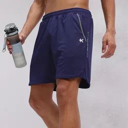 HRX by Hrithik Roshan Men Rapid Dry Printed Training Shorts-image-95