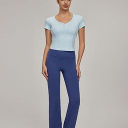 JC Collection Round Neck Short Sleeves Top-picture-5