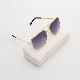 PELLE LUXUR Women Metal Sunglasses with UV Protected Lens PL25GS402-image-25
