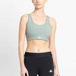adidas Green Training Bra-image-87