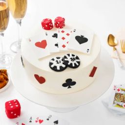 Poker Delight Diwali Cake (1 Kg)-image-66