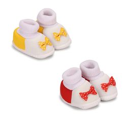 Baby Booties for Baby Boy and baby Girls Pack of 2-image-3