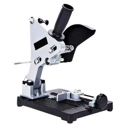 FLAMINGO ENTERPRISE Angle Grinder Machine Stand Iron & Plastic Black & Silver 0° to 45° for 100, 115 & 125 mm Wheel Size, FM-20-image-36