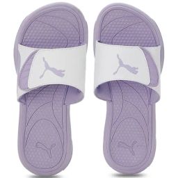 Puma Women's Royalcat Comfort White Slides-image-81