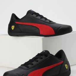 Puma Men's Scuderia Ferrari Neo Cat Black Casual Sneakers-image-81