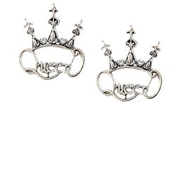 Bevy Pearls Queen Shaped Drop Earrings-55