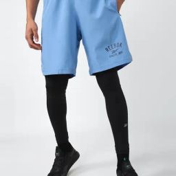 Reebok Blue Regular Fit Shorts-picture-47