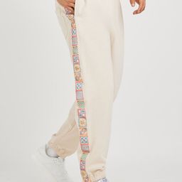 Styli Men Side Motif Printed Pure Cotton Mid-Rise Relaxed-Fit Joggers-picture-5