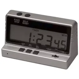 RS PRO 70 mm Silver Desktop Timer With RS Calibration Model No 1347547-36