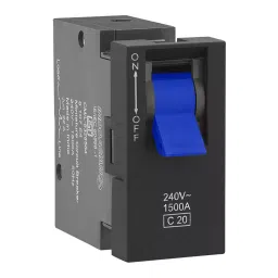 Legrand Modular MCB Allzy 20 Amp 1 Module Matt Black, 6812 59 image 2