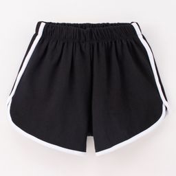 CrayonFlakes Side Taped Sports Shorts - Black-picture-41