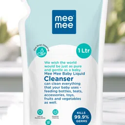 Mee Mee Baby Accesories & Vegetable Liquid Cleanser - 1000 ml-picture-16