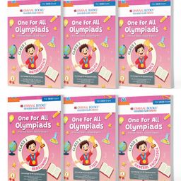 Oswaal One For All Olympiad Previous Years' Solved Papers Class 1 (Set of 6 Books) Maths, English, Science, Reasoning, Cyber & General Knowledge (For 2025 Exam)-23