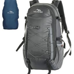 TRAWOC INFERNO 40L Laptop Travel Backpack LHK003 Black-image-32