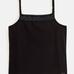 Honeyhap PremiumCotton Super Soft & Stretch Solid Set Of Slips With Bio Finish Pack of 3 - White Black & Scallop Shell image 2