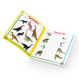 vishv books My Playful Activity Book Of Dinosaurs- English image 3