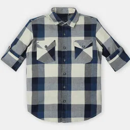 Infinity Boys Checked Casual Shirt-picture-17