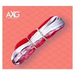 axg new goal AXG Scratch Resistant A-2000 Racquets Set of 4 with Covers 3 Feather Shuttles & Net Badminton Kit - Green image 4