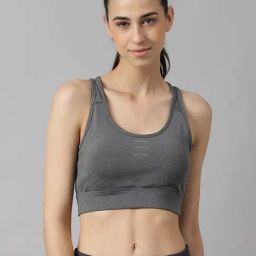 ALCIS Dark Grey Traning Bra-image-37