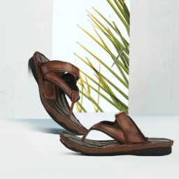 Hitz Men's Brown Thong Sandals-image-29