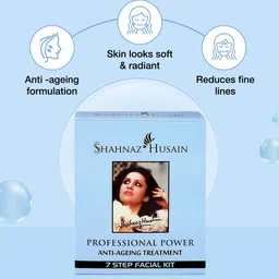 Shahnaz Husain Professional Power Anti-Ageing Treatment Facial Kit-63g image 4