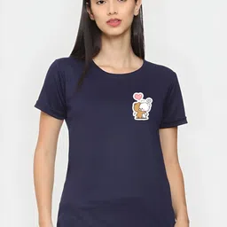 SZN Women Printed Pockets T-shirt-picture-40