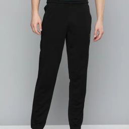ALCIS Black Slim Fit Sports Trackpants-image-89